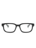 Gucci Eyewear rectangle-frame glasses - Black