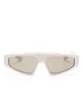 Gucci Eyewear biker-style frame sunglasses - White