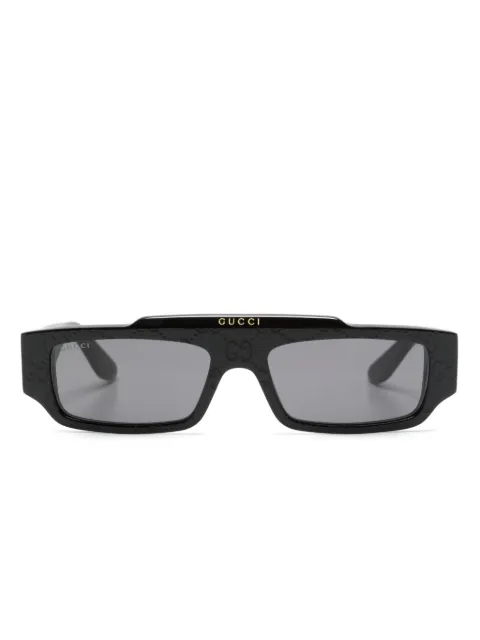 Gucci Eyewear lentes de sol con armazón rectangular