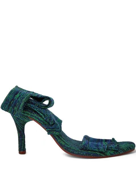 Isa Boulder slip-on heeled sandals