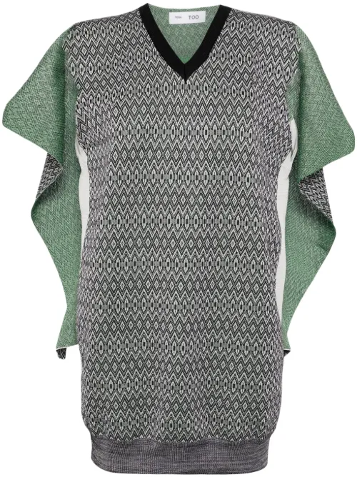 Débardeur en maille intarsia - Toga - Modalova