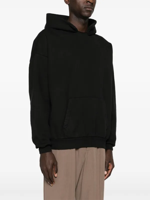 Fear Of God Undersized Cotton Hoodie | Black | FARFETCH