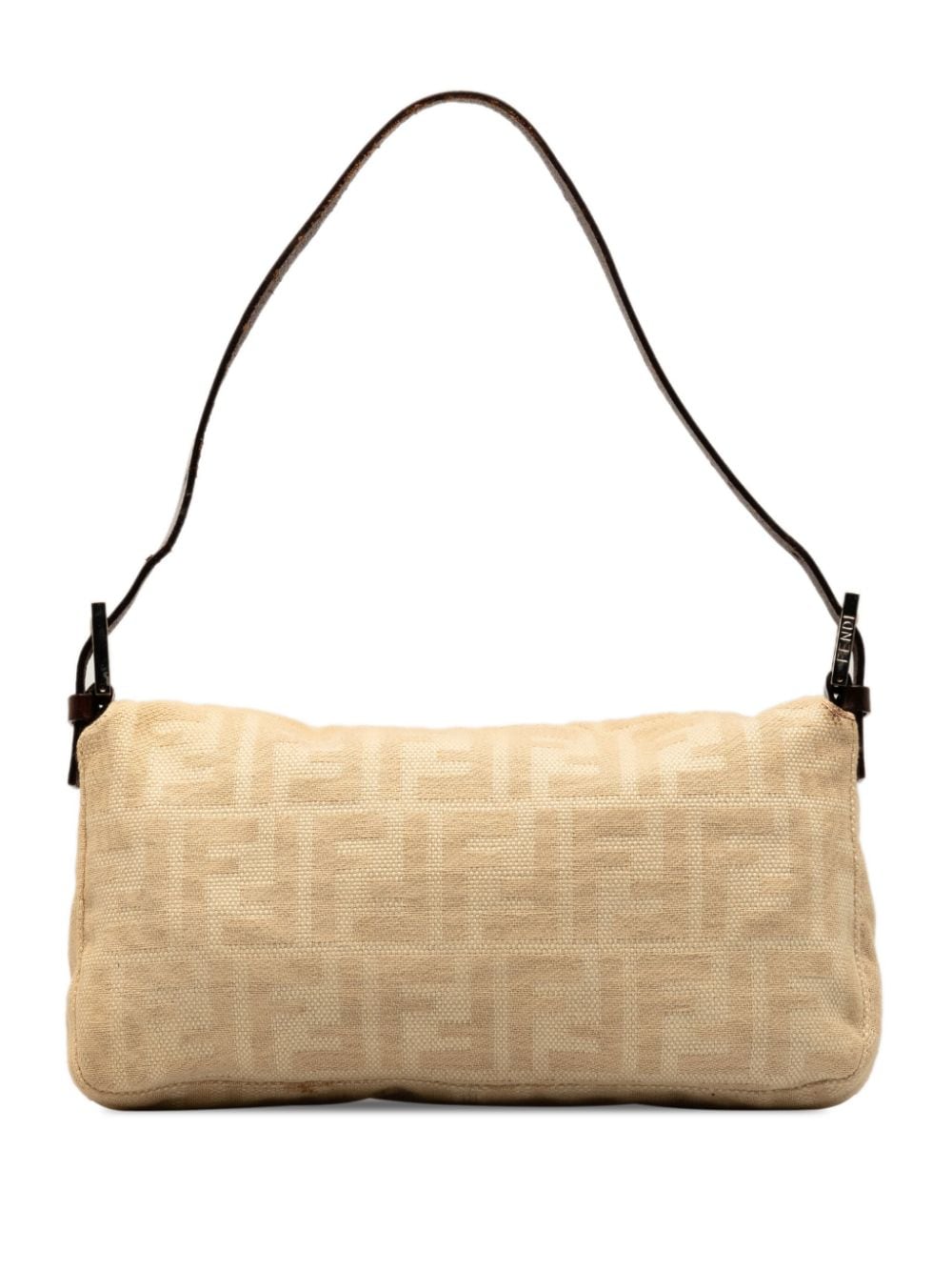 Fendi Pre-Owned 2000-2010 Zucca Canvas uette shoulder bag - Beige