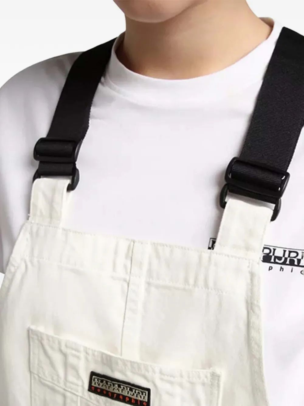  Napapijri Cotton Dungarees - Neutrals 