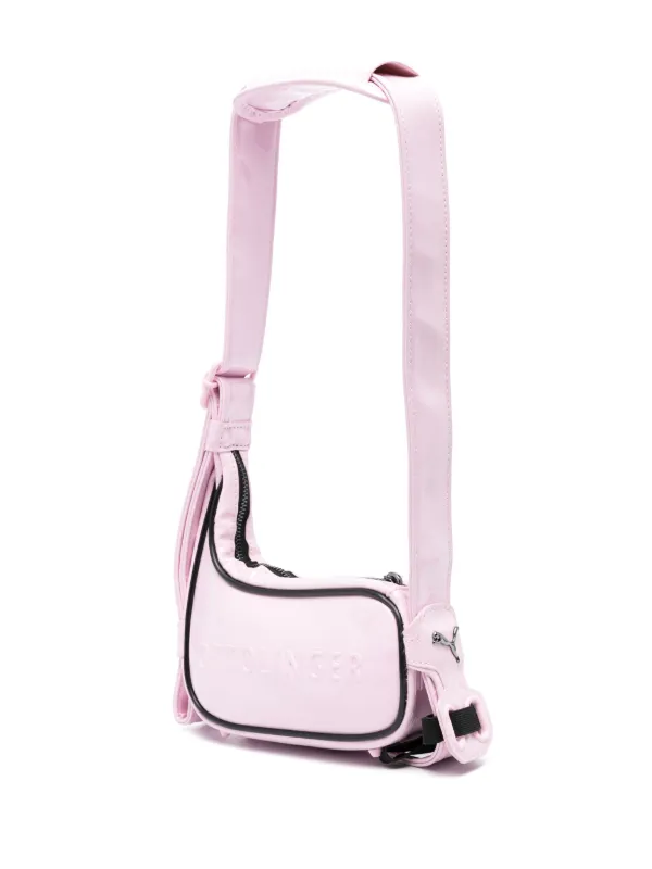 Ottolinger x Puma logo embossed Shoulder Bag Pink FARFETCH AU