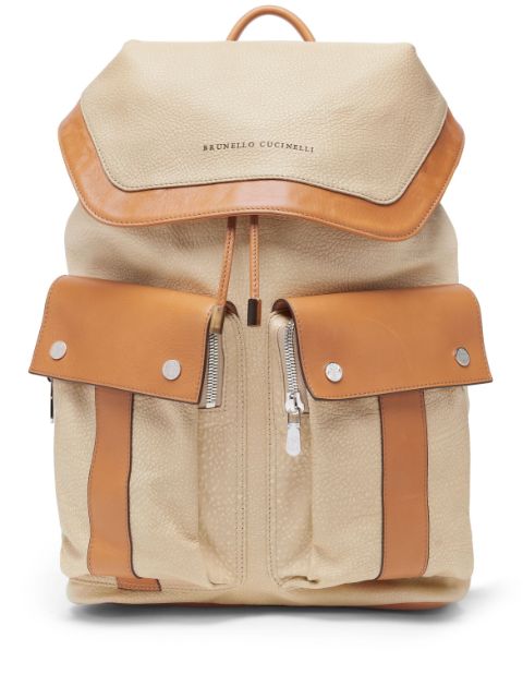 Brunello Cucinelli Vachetta backpack Men