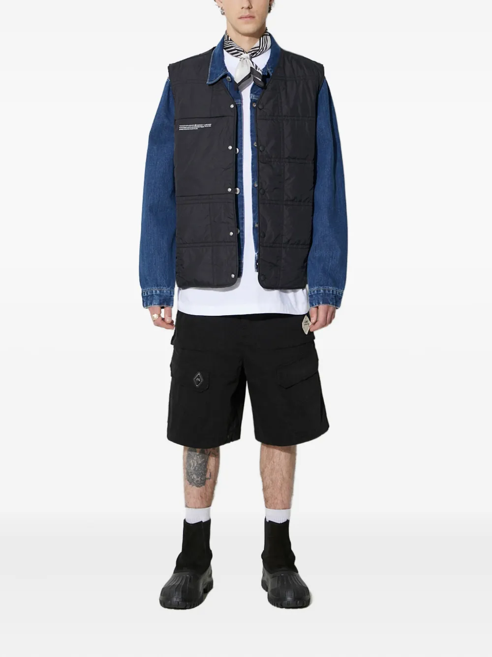 Pangaia quilted-pattern gilet | Waistcoats & Gilets | Image 2