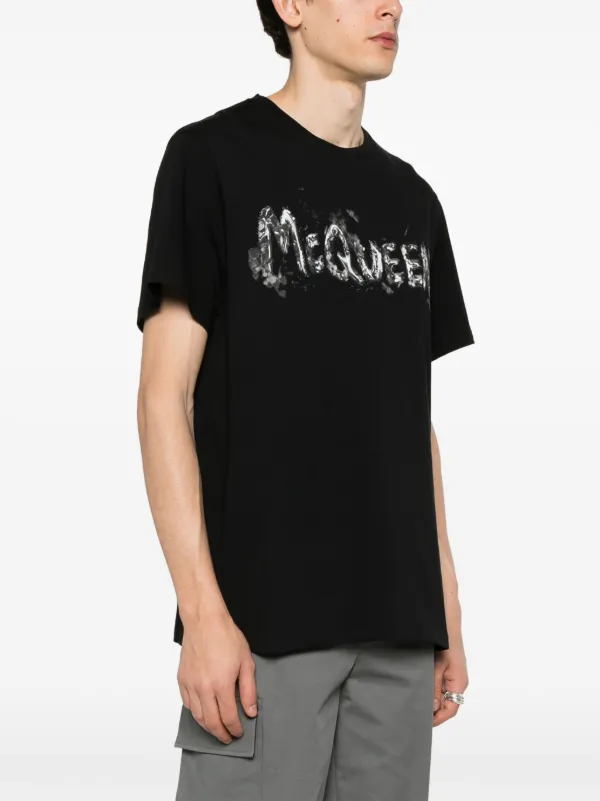 [ALEXANDER MCQUEEN]スカルロゴTシャツ カモフラ柄 関税送料込 ALEXANDER MCQUEEN]スカルロゴTシャツ カモフラ柄 関税送料込