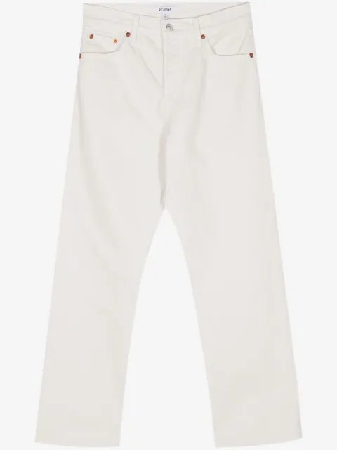 RE/DONE Easy straight-leg cropped jeans
