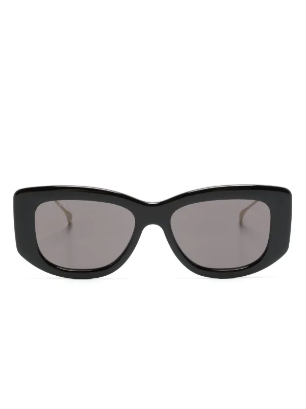 Gucci Eyewear スクエアフレーム サングラス | ゴールドトーン