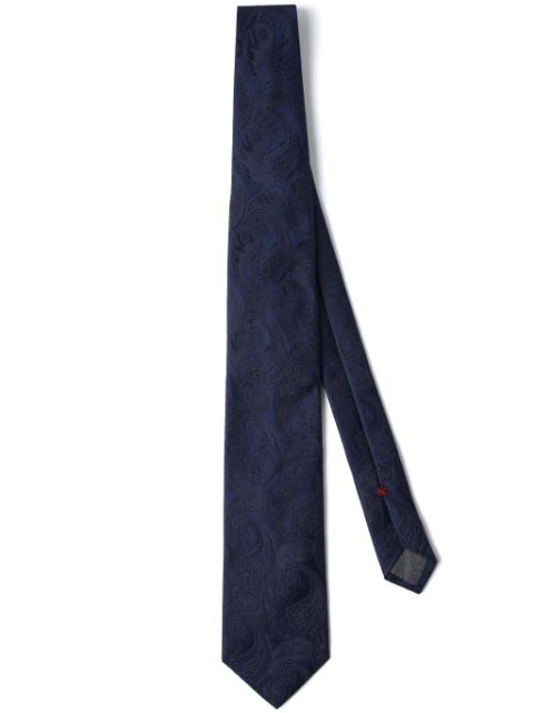 Brunello Cucinelli jacquard silk tie Men