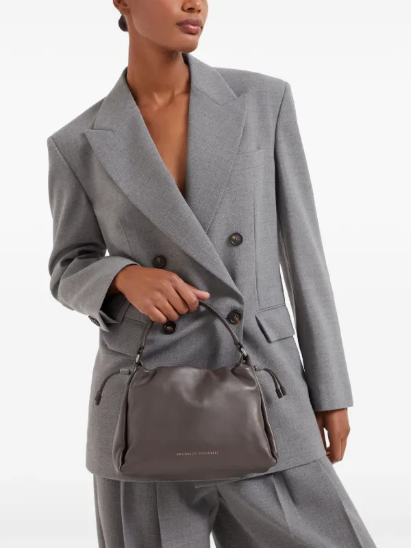 Brunello Cucinelli Mellow Bucket Bag | Brown | FARFETCH