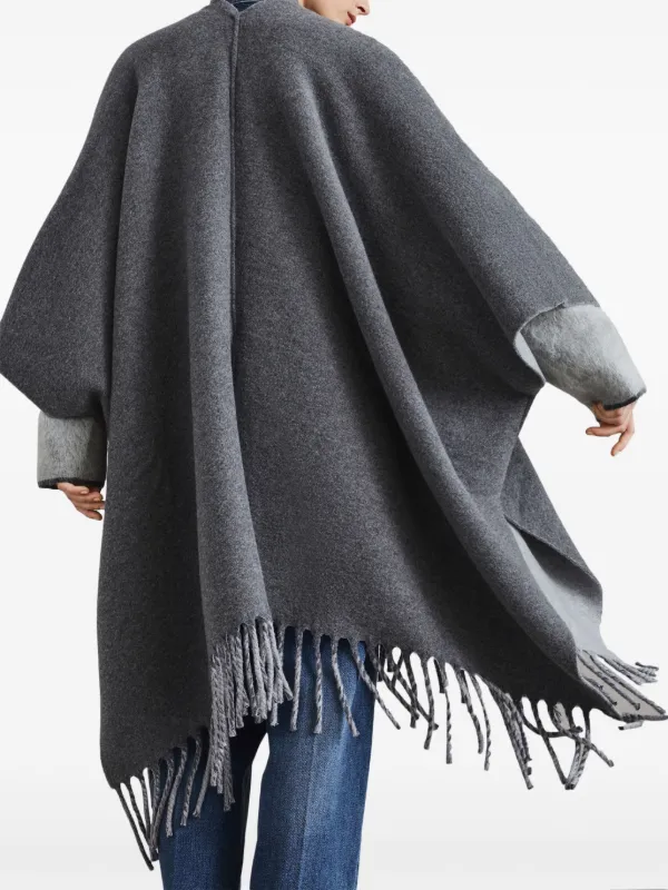 BRUNELLO CUCINELLI カシミヤ 巾着袋 グレー BRUNELLO CUCINELLI カシミヤ 巾着袋 グレー uploading-1342413