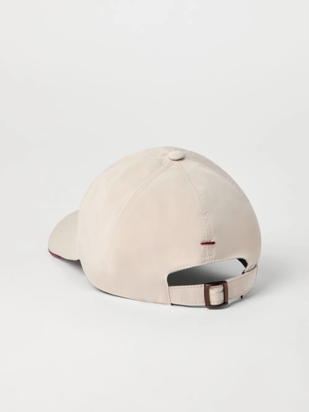 Brunello Cucinelli Pet met geborduurd logo Beige