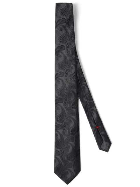 Brunello Cucinelli jacquard silk tie Men