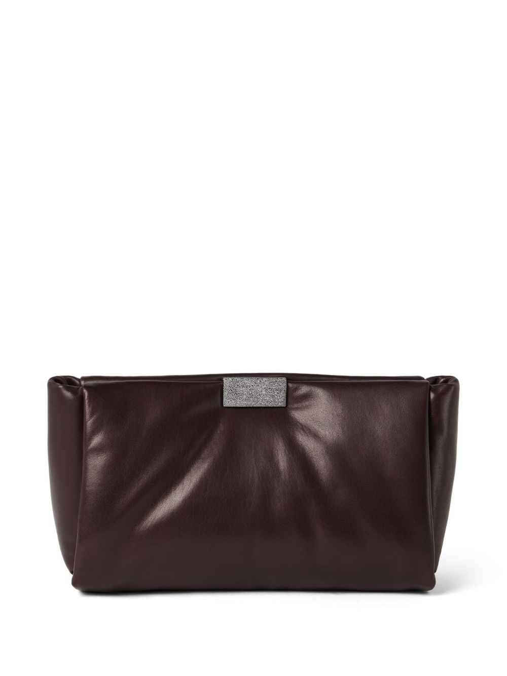 How to shop smart Brunello Cucinelli leather clutch bag Women