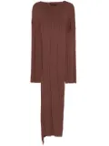 Jade Cropper knitted maxi dress - Brown