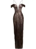 Maria Lucia Hohan Camilla gown - Brown