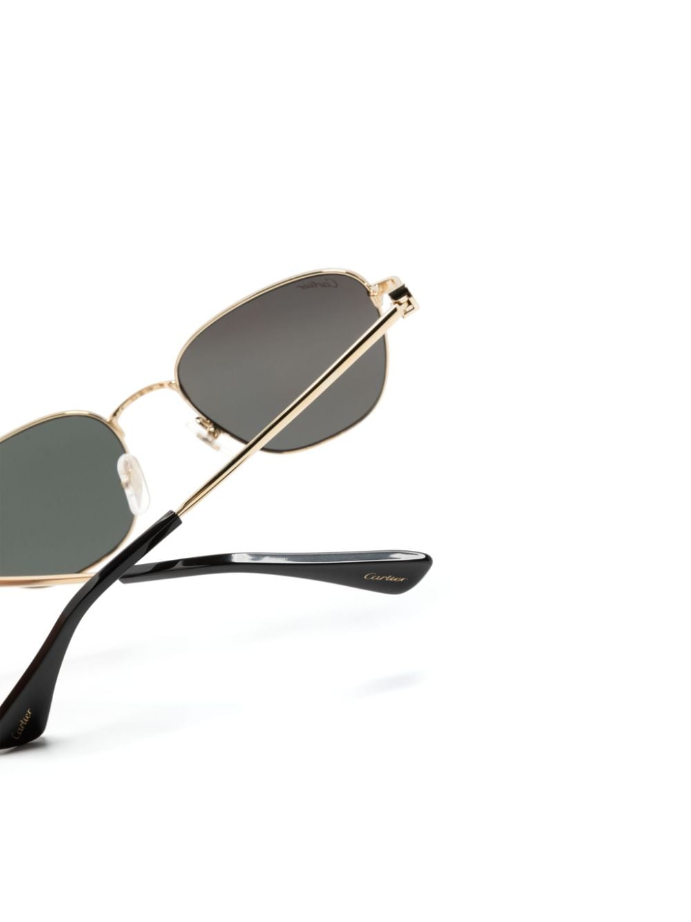 Cartier Eyewear CT0469S zonnebril met vlinder montuur Goud