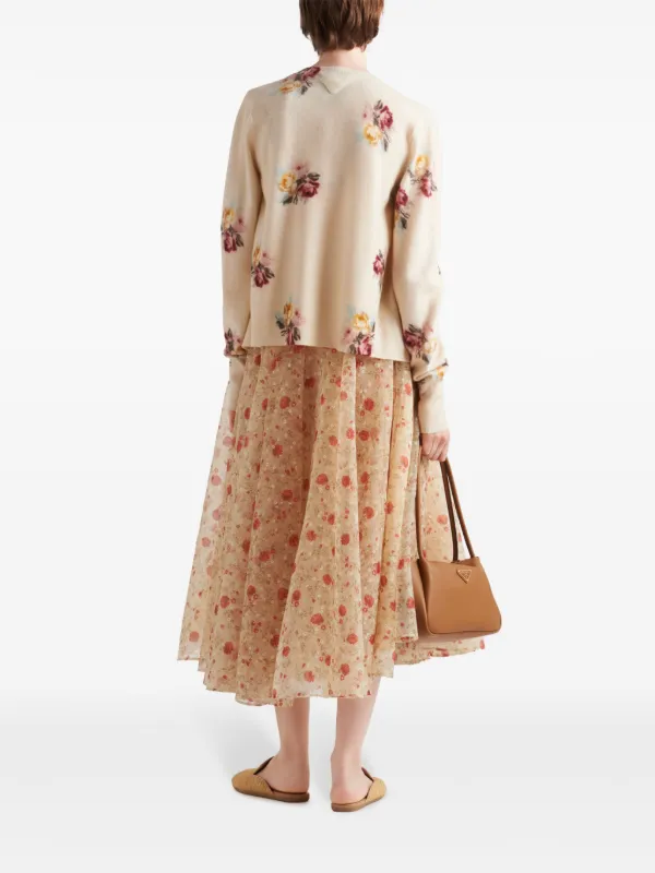【24AW】サブレ ミディスカート ◆プラダ◆人気 23AW】新作 サブレ ミディスカート ◇プラダ◇人気 ボトムス