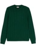 FURSAC cable-knit jumper - Green