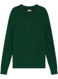 FURSAC cable-knit jumper - Green