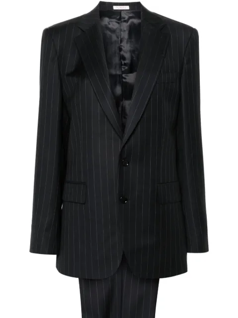 FURSAC pinstriped single-breasted suit