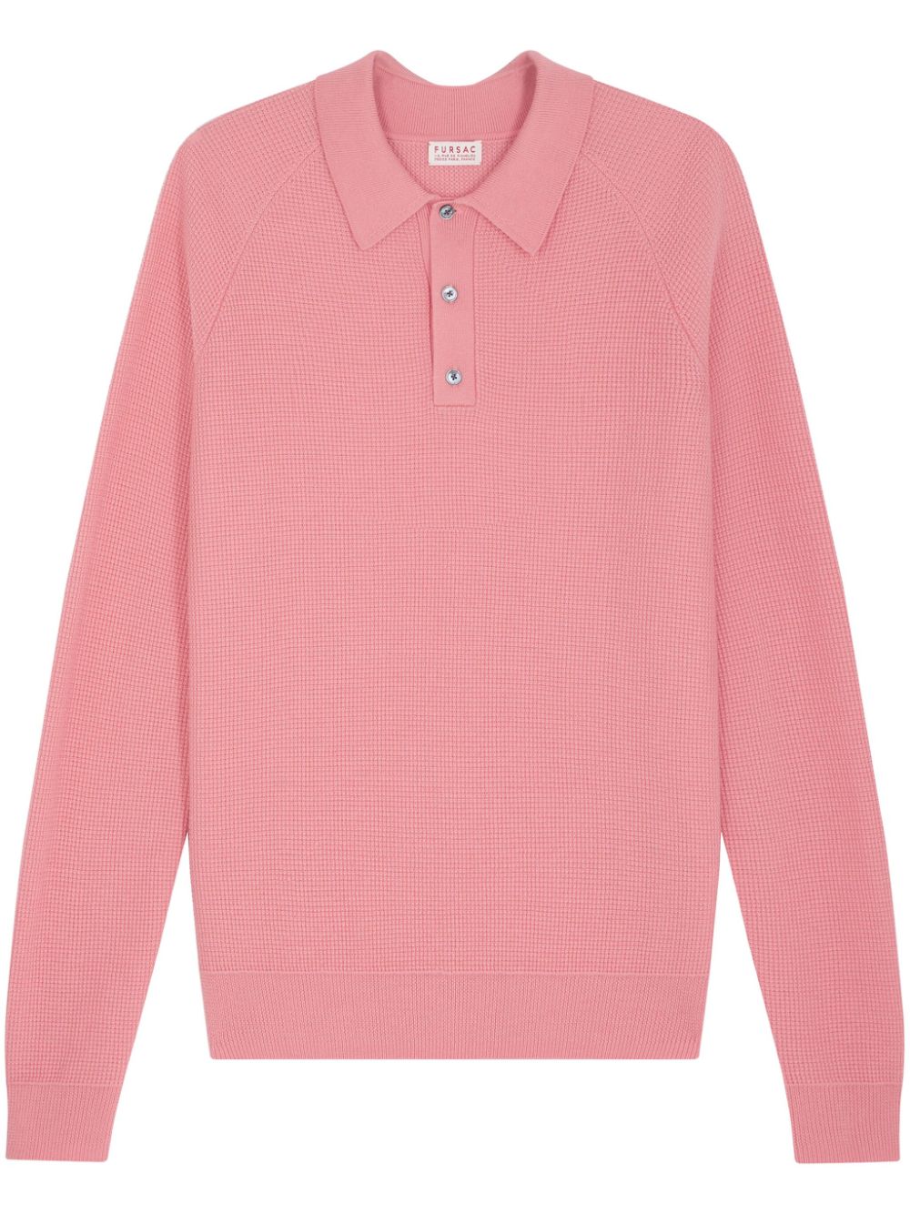 FURSAC knitted polo shirt - Pink