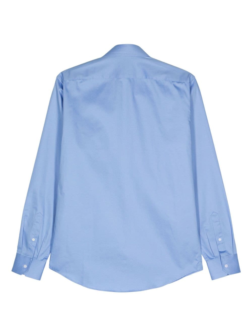 Shop Fursac Long-sleeve Shirt In Blau