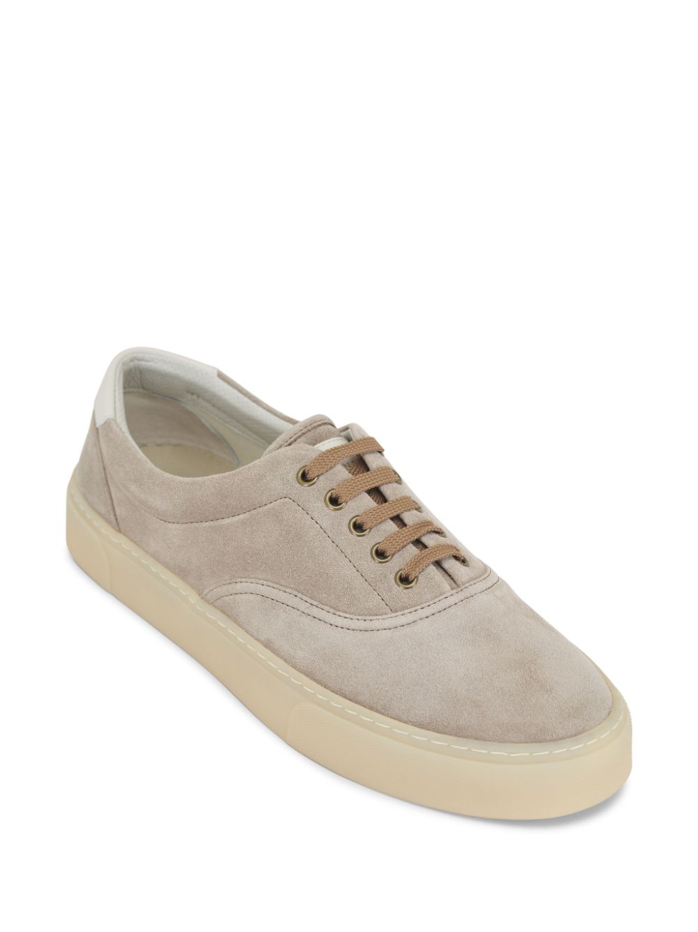 Brunello Cucinelli Cavalry suède sneakers - Beige