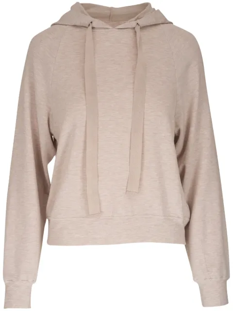 Majestic Filatures long-sleeve drawstring hoodie