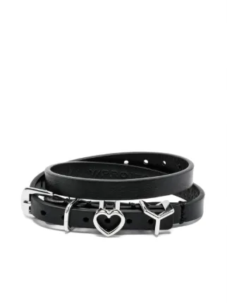 Y project Heart Belt ブレスレット ブラック Y project Heart Belt ブレスレット ブラック