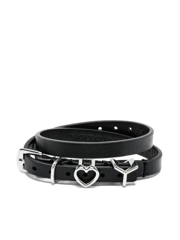 Y project Heart Belt ブレスレット ブラック Y project Heart Belt ブレスレット ブラック