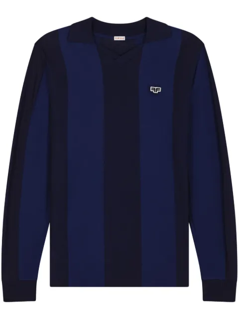 FURSAC striped jersey polo shirt