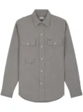 FURSAC cotton buttoned shirt - Brown