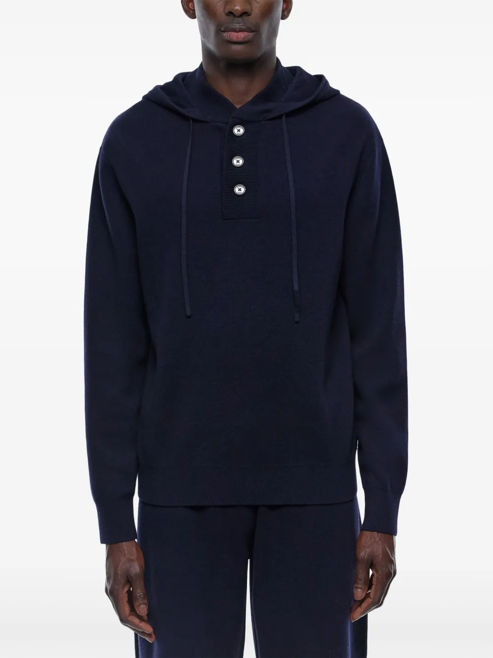FURSAC buttoned knitted hoodie | Hoodies | Image 2