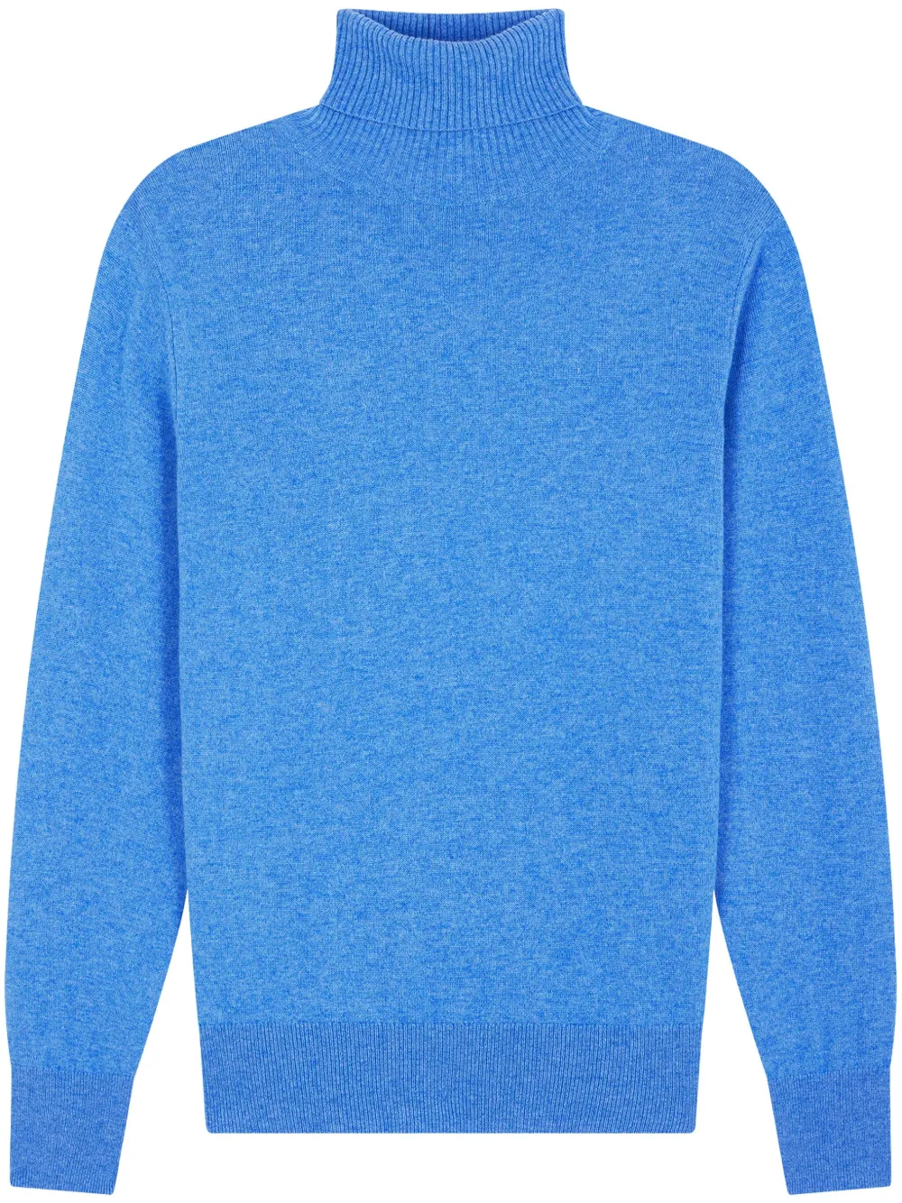 FURSAC roll-neck mélange jumper | Blue | Image 1