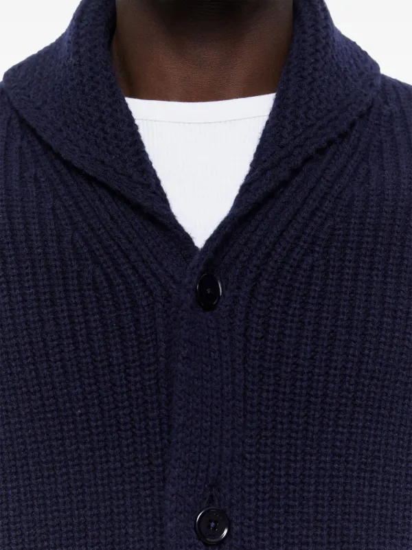 FURSAC チャンキーニット カーディガン | ブルー | FARFETCH JP