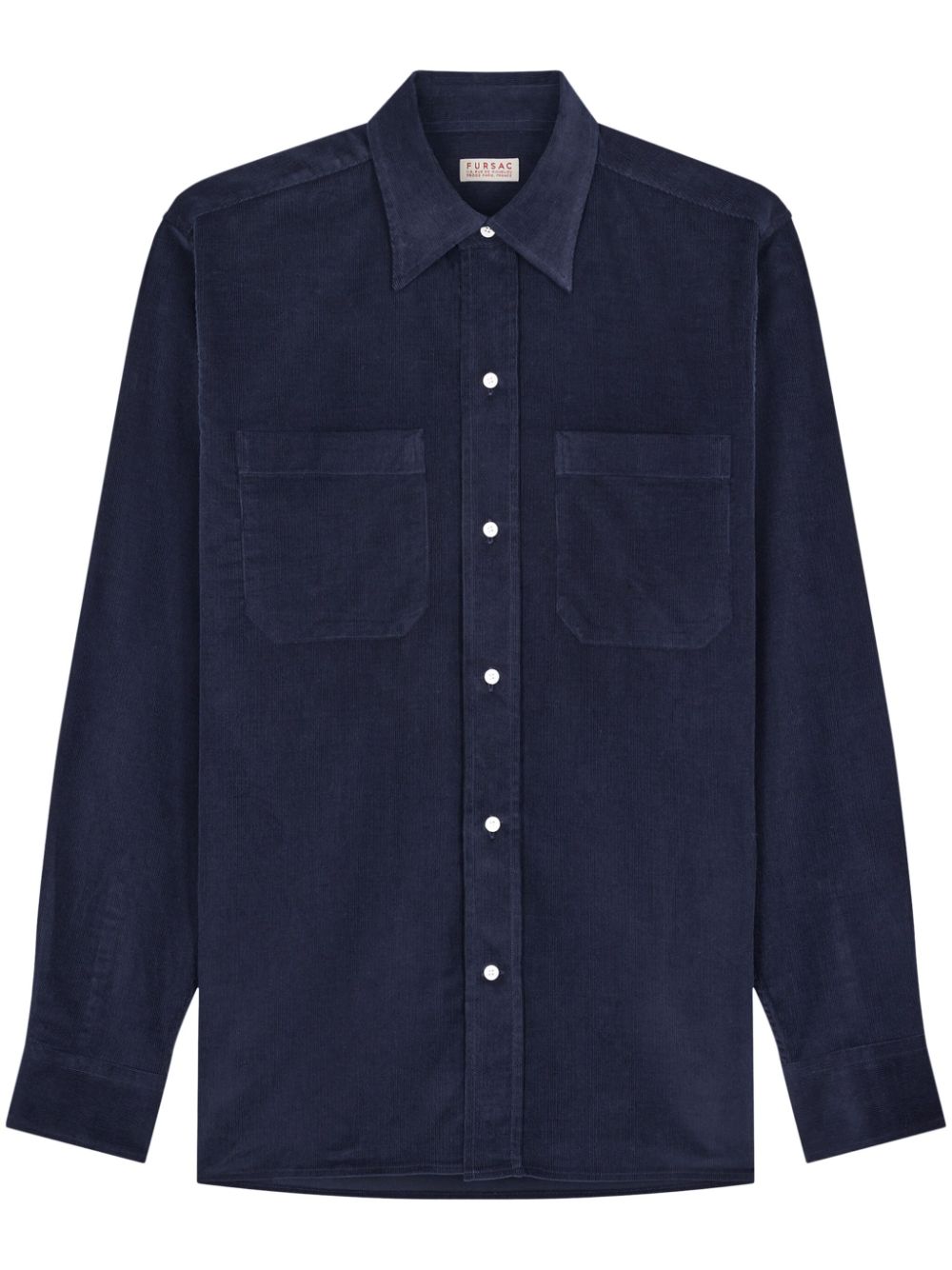 FURSAC corduroy cotton shirt - Blue