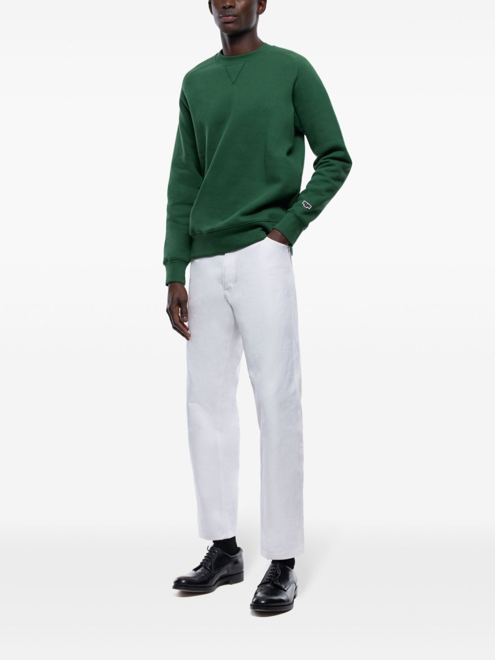 FURSAC long-sleeve cotton sweatshirt - Green