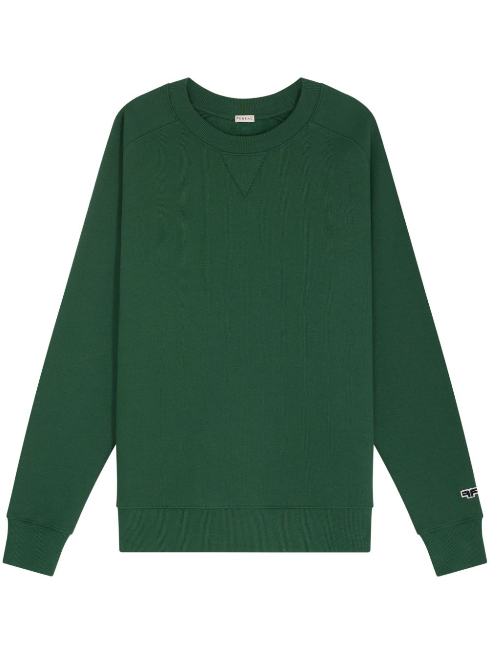 FURSAC long-sleeve cotton sweatshirt - Green