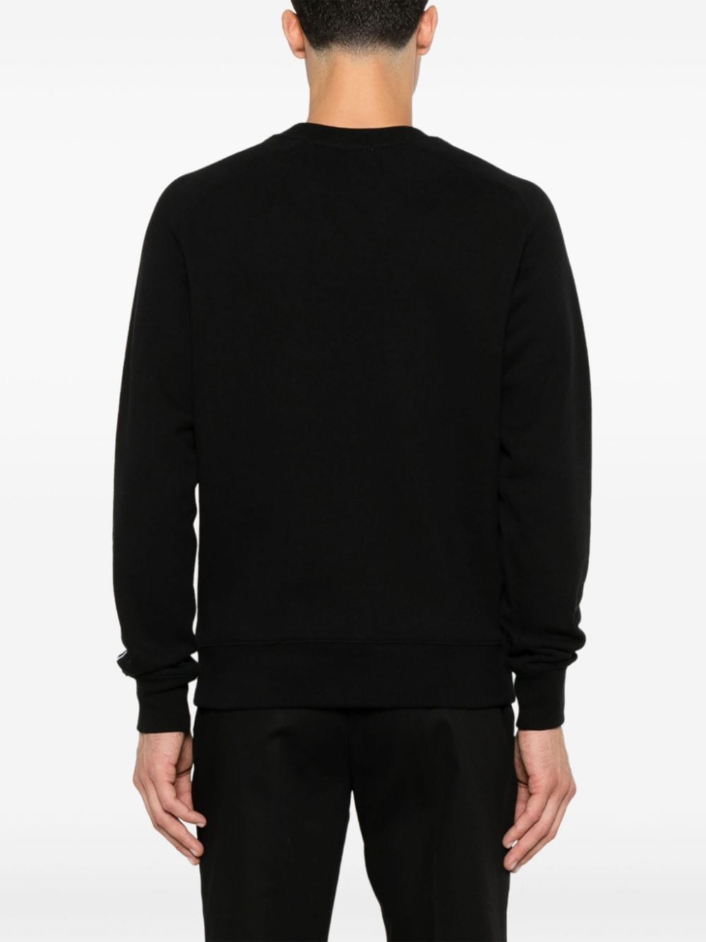 Shop Fursac Crew-neck Sweatshirt In Black