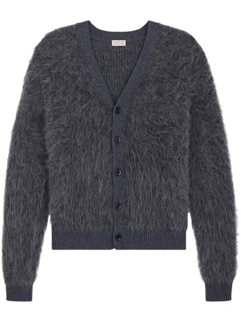 FURSAC brushed V-neck cardigan
