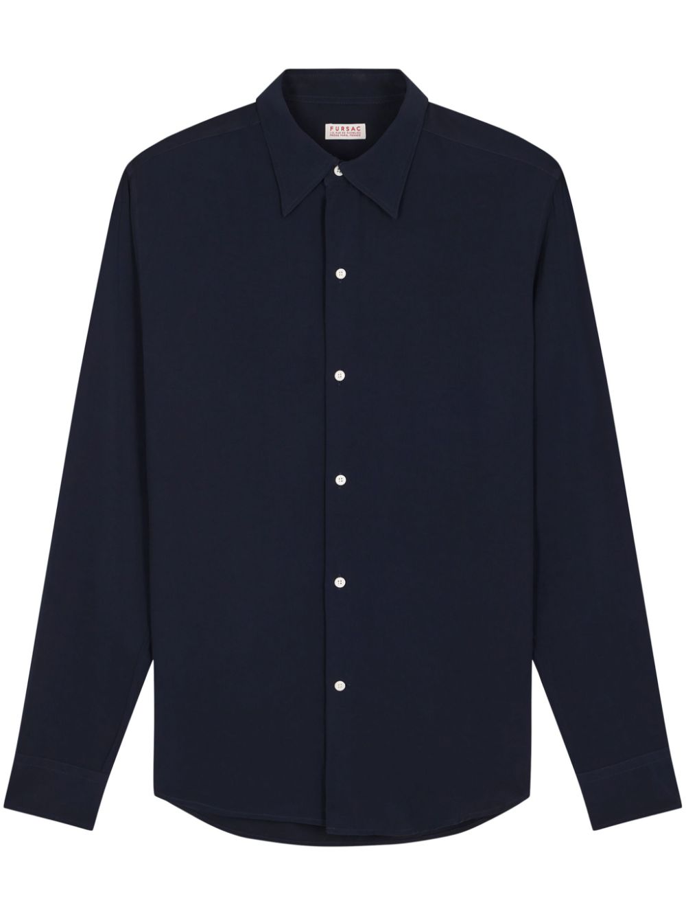 pointed-collar shirt