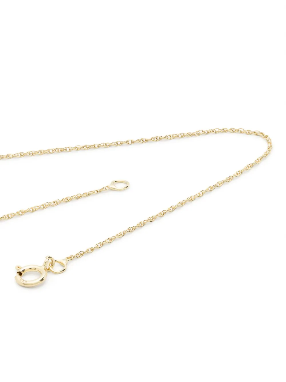 Shop Bleue Burnham Mini Bamboo Pendant Necklace In Gold