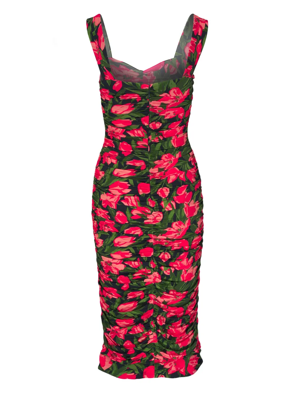 Carolina Herrera floral-print stretch midi dress Women