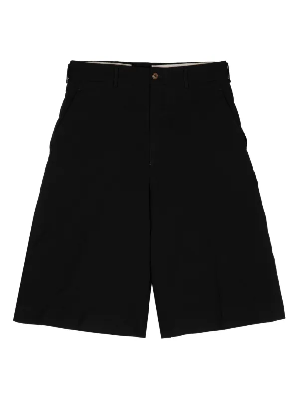 Comme Des Garcons Homme Plus high rise Shorts Black FARFETCH AM