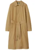 Burberry belted cotton trench coat - Neutrals