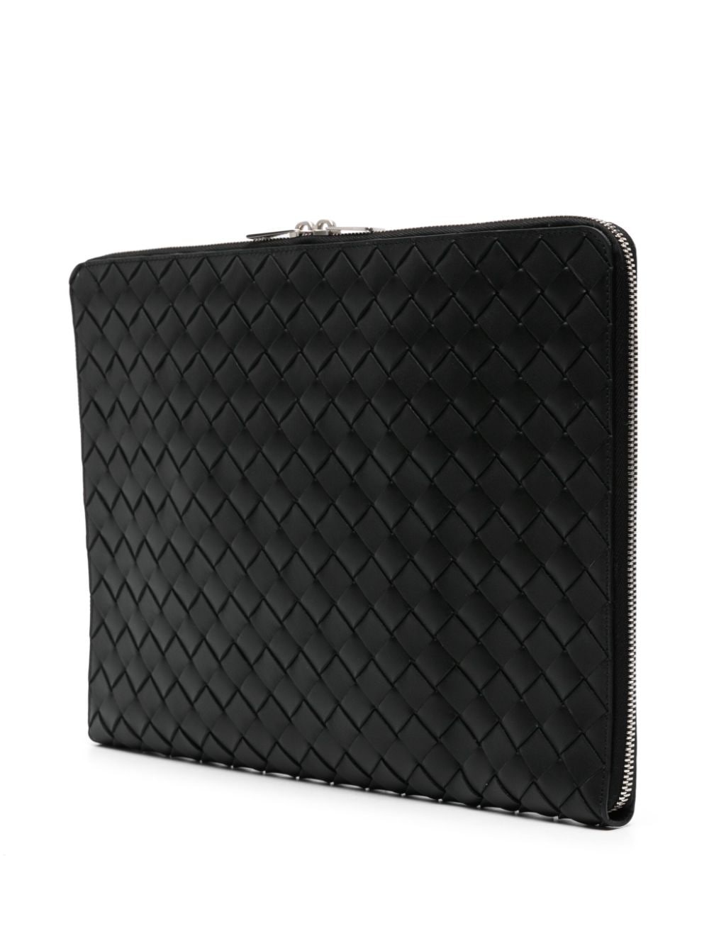 Bottega Veneta Leren laptoptas Zwart