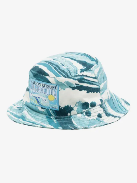Maison Kitsuné gorro de pescador de MAISON KITSUNÉ x Vilebrequin